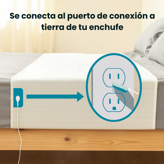 EarthSync™ Apaga Tu Cerebro y Duerme Toda la Noche Desde el Primer Día