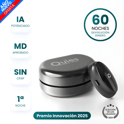 Quies™ Silencia los ronquidos desde la primera noche
