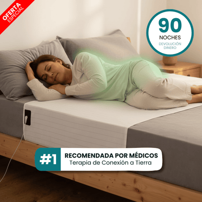 EarthSync™ Apaga Tu Cerebro y Duerme Toda la Noche Desde el Primer Día